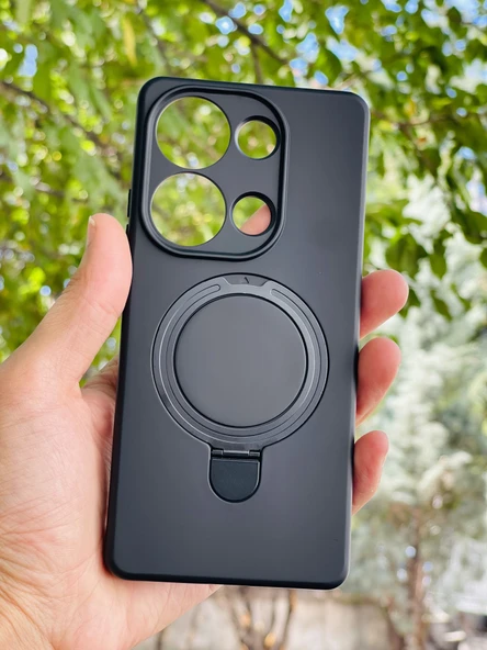 Zipax Xiaomi Redmi Note 13 Pro 4G Kılıf MgSafe Özellikli Standlı Pastel Renkler Azn-Reggal ürün görseli 1