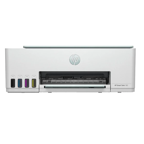 HP Smart Tank 582 Fotokopi + Tarayıcı + Wi-Fi + AirPrint Renkli Tanklı Yazıcı 4A8D6A ürün görseli 1
