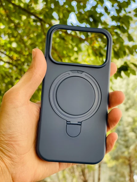 Zipax Apple iPhone 17 Pro Kılıf MgSafe Özellikli Standlı Pastel Renkler Azn-Reggal ürün görseli 1