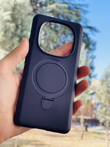 Zipax Xiaomi Redmi Note 14 Pro 4G Kılıf MgSafe Özellikli Standlı Pastel Renkler Azn-Reggal ürün görseli 1
