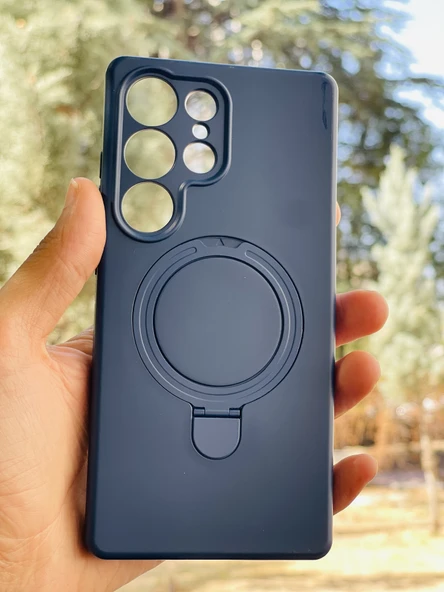 Zipax Samsung Galaxy S25 Ultra Kılıf MgSafe Özellikli Standlı Pastel Renkler Azn-Reggal ürün görseli 1