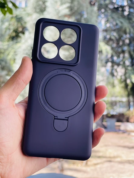 Zipax Xiaomi Mi 14T Pro Kılıf MgSafe Özellikli Standlı Pastel Renkler Azn-Reggal ürün görseli 1