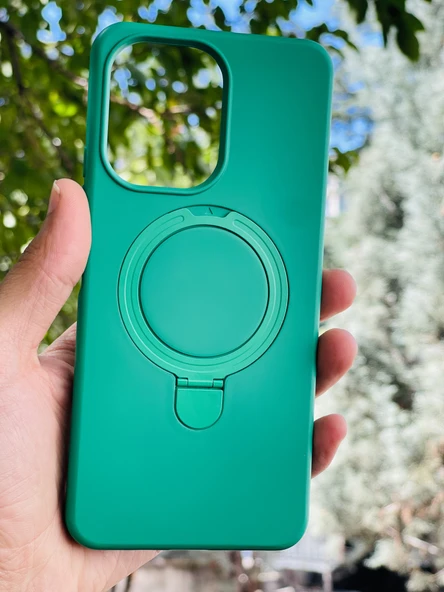 Zipax Xiaomi Redmi 13C Kılıf MgSafe Özellikli Standlı Pastel Renkler Azn-Reggal ürün görseli 1