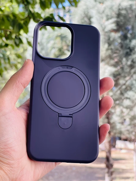 Zipax Apple iPhone 15 Plus Kılıf MgSafe Özellikli Standlı Pastel Renkler Azn-Reggal ürün görseli 1