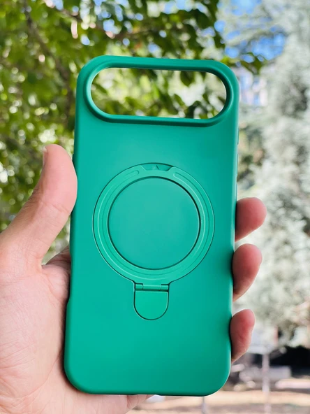 Zipax Apple iPhone 17 Air Kılıf MgSafe Özellikli Standlı Pastel Renkler Azn-Reggal ürün görseli 1