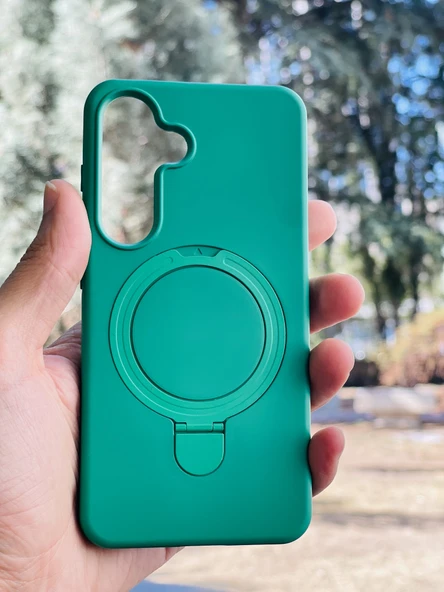 Zipax Samsung Galaxy A56 Kılıf MgSafe Özellikli Standlı Pastel Renkler Azn-Reggal ürün görseli 1