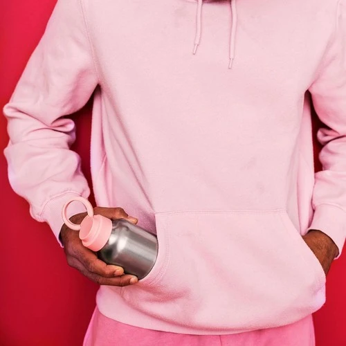 IKEA Elite Enkelsparıg Paslanmaz Çelik Pembe Su Şişesi 500 ml 1 Adet ürün görseli 1