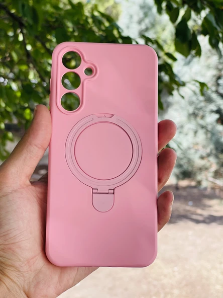 Zipax Samsung Galaxy A26 Kılıf MgSafe Özellikli Standlı Pastel Renkler Azn-Reggal ürün görseli 1