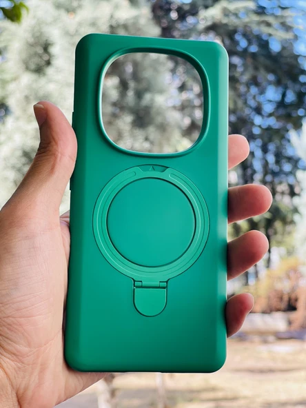Zipax Xiaomi Redmi Note 14 Pro 4G Kılıf MgSafe Özellikli Standlı Pastel Renkler Azn-Reggal ürün görseli 1