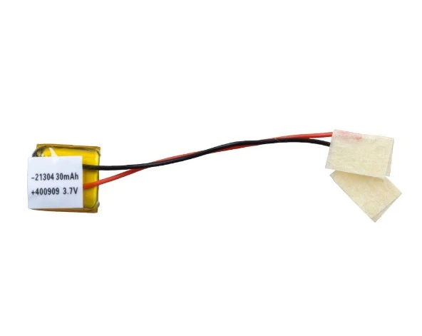 POWERMASTER 400909 3.7 VOLT 30 MAH LİTYUM POLİMER PİL SOKETSİZ ürün görseli 1