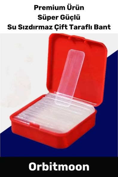Premium Süper Güçlü Kolay Çıkarılabilir Yapışkan Çok Amaçlı 60 Parça Çift Taraflı Şeffaf Bant ürün görseli 1