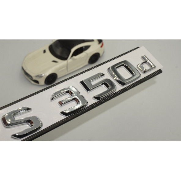 S350d Bagaj Krom ABS 3M 3D Yazı Logo ürün görseli 1