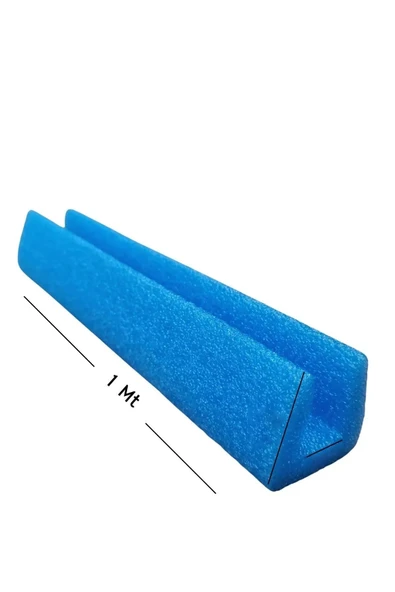 U V Köşe-kenar Koruyucu Köpük, Eşya Taşıma-mobilya Koruma U-v 1 Metrelik, 10 Luk Paketler 5cm ürün görseli 1