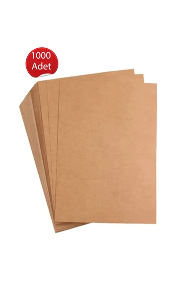 Kraft Araç Araba Oto Paspas Kağıdı Baskısız 1000 Adet 35x50 Cm ürün görseli 1