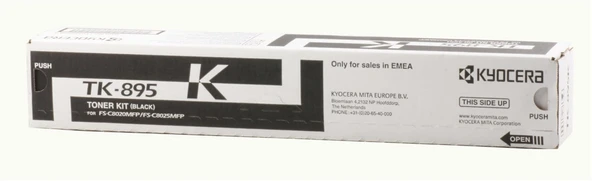 Kyocera TK-895K Black Siyah Orjinal Fotokopi Toneri FS-C8020-8025-8520-8525 12.000 Sayfa ürün görseli 1