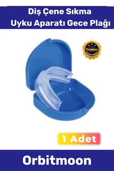 Premium Özel Seri Gece Plağı Çene Diş Sıkma Gıcırdatma Önleyici Koruyucu Diş Aparatı ürün görseli 1