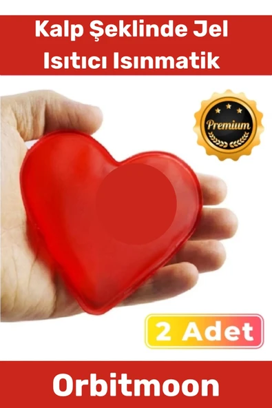 Özel Üretim Yeni Seri Kalp Şeklinde Jel Isıtıcı Pratik El Isıtıcısı Isınmatik Cep Sobası 2'li Set ürün görseli 1