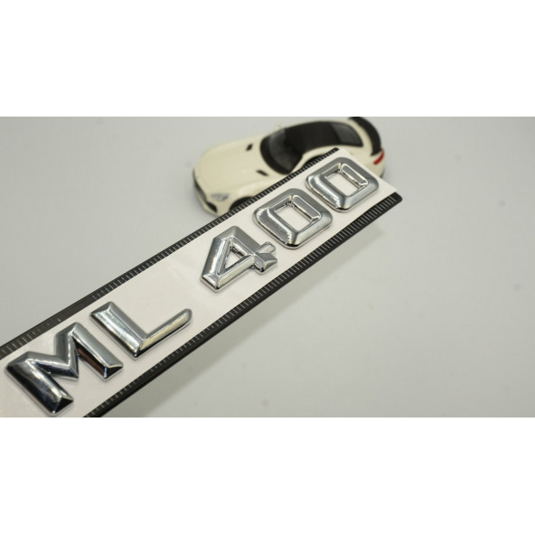 ML400 Bagaj Krom Metal 3M 3D Yazı Logo ürün görseli 1