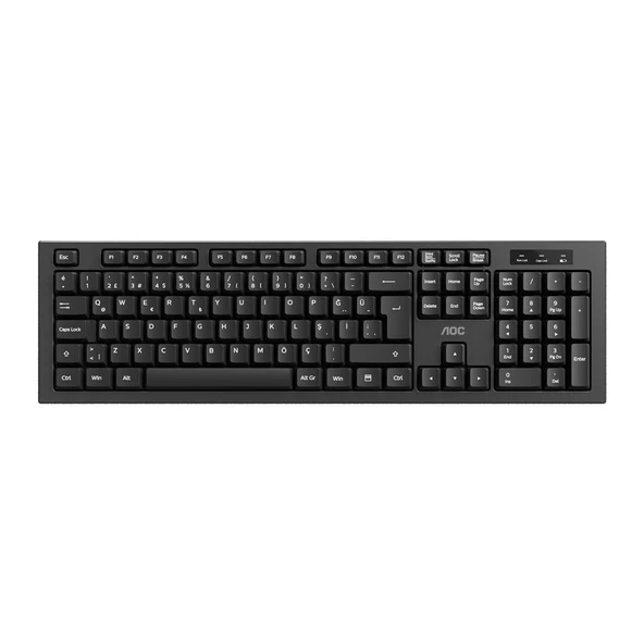 AOC KM210B-38 Kablosuz Klavye+ Mouse Set ürün görseli 1