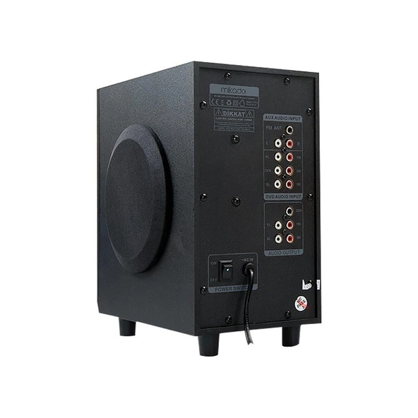 Mikado MD-505 5+1 USB - SD - FM Destekli Bluetooth Hoparlör ürün görseli 1
