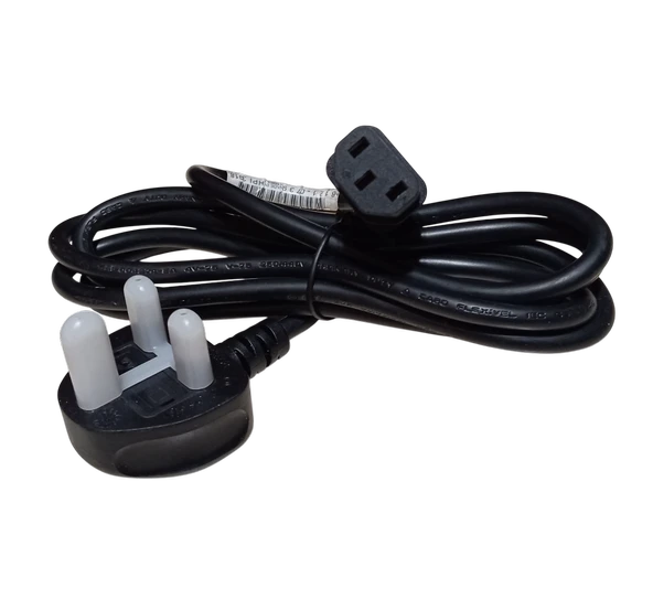 BS-1363/A 120cm UK Duvar Tipi Fiş Bilgisayar, Yazıcı, Tarayıcı için Sigortalı İngiliz Power Enerji Güç Kablosu 3x0.75mm 10A 250V ürün görseli 1
