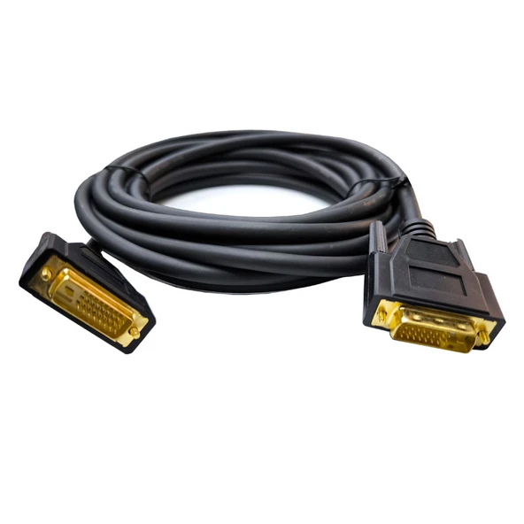 DVI-d görüntü kablosu dvı 24+1  görüntü aktarma kablosu 5m - Resim 4