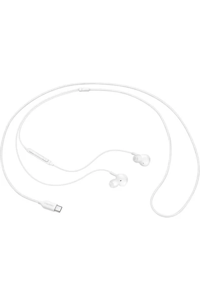 Samsung Eo-Ic100b Type C Kablolu Kulaklik Beyaz - Resim 3