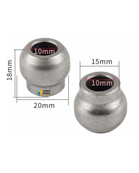 Vantilatör Burç 10 mm Çap Tırnaklı - Resim 2