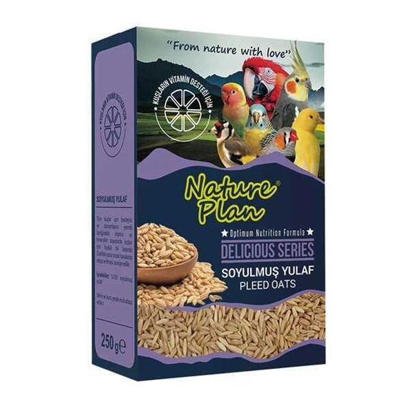 Nature Plan Delicious Serisi Soyulmuş Yulaf 250 gr ürün görseli 1