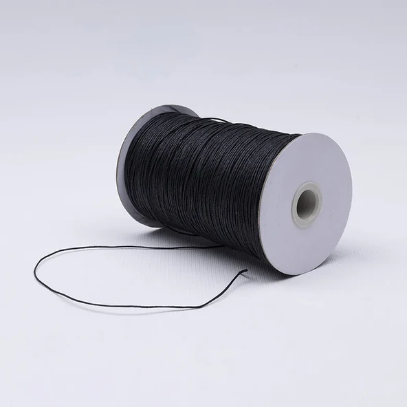 Fuyaku 1 mm Mumlu İp Siyah (500 Metre) ürün görseli 1