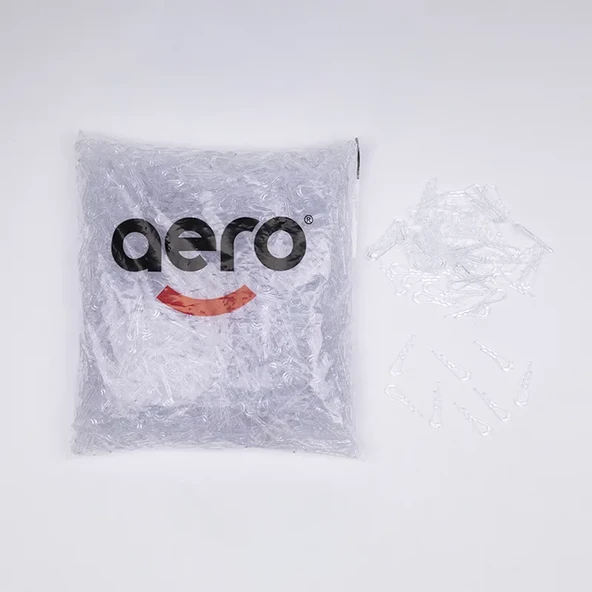 Aero Gömlek Klipsi 38 mm Şeffaf (2.000 Adet) ürün görseli 1
