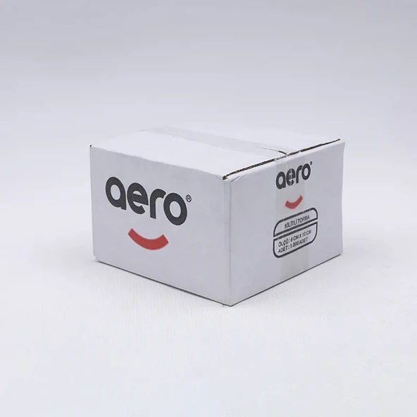 Aero Kilitli Torba 8x10 (Yedek/Kına/Çerez/Saklama Poşeti) 1.000 Adet ürün görseli 1