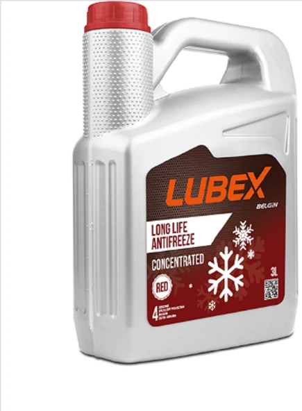 LUBEX LONG LIFE RED ANTİFREEZE 3 LT ürün görseli 1