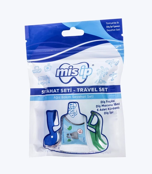 MİSİP DİŞ SEYAHAT SETİ TRAVEL SET ürün görseli 1