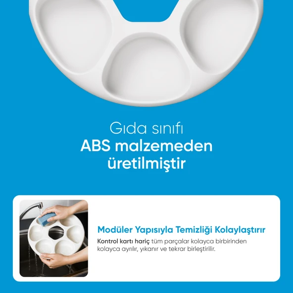 6 Hazneli Akıllı Mama Kabı - Resim 5