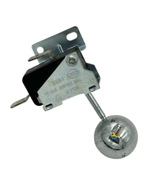 Ufo Uyumlu Isıtıcı Soba Devrilme Denge Emniyet Anahtar Switchi - 16A 250V Metal Toplu ürün görseli 1