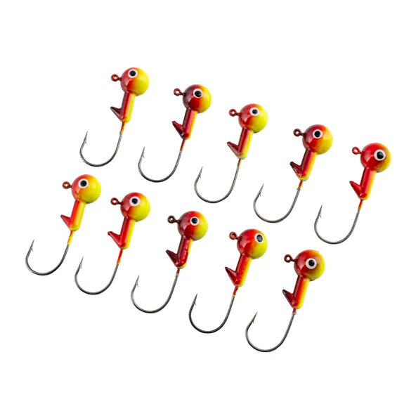 Jighead - Zoka - Kurşunlu Olta İğnesi - (XH-A 02) - Sarı Kır. - 21 Gr - 10 Adet ürün görseli 1