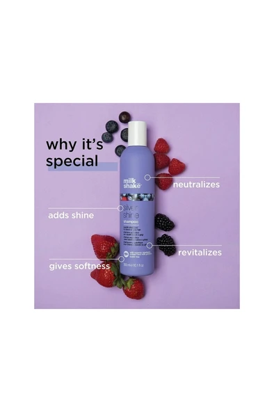 Milkshake Silver Shine Shampoo 300 ml - Resim 2