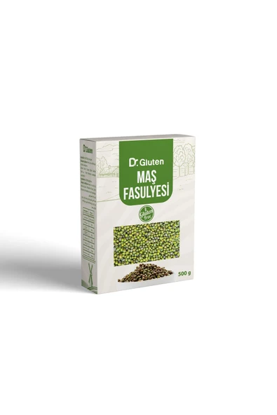Dr.Gluten Glutensiz Maş Fasulyesi 500 Gr Gluten Free Vegan ürün görseli 1