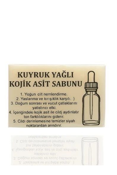 aleyna baharat Kuyruk Yağlı Kojik Asit Sabunu ürün görseli 1
