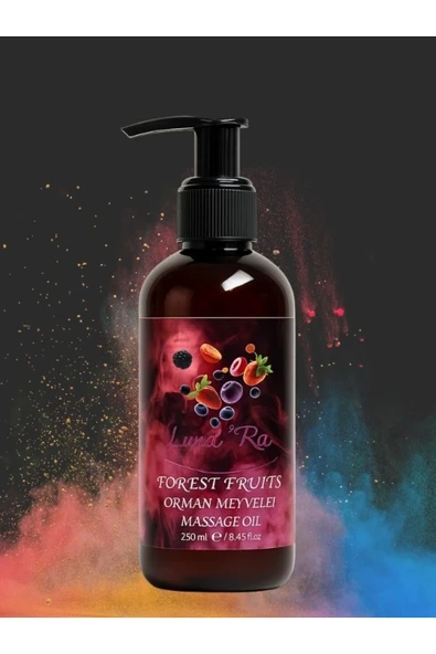 Lunara Masaj Yağı Yoğun Etkili Aromaterapi Vücut Masaj Spa Yağı Orman Meyveli 250 ML ürün görseli 1