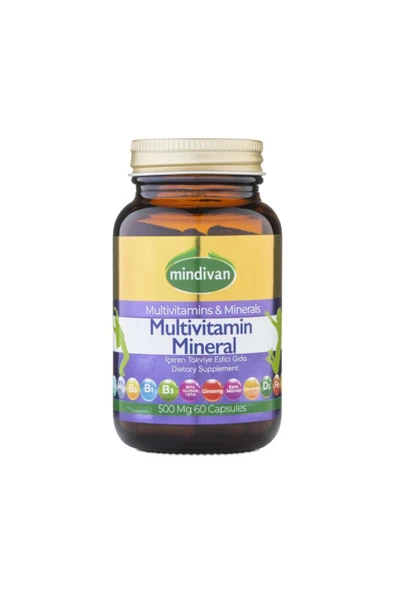 Mindivan Multi Vitamin 60 Kapsül ürün görseli 1