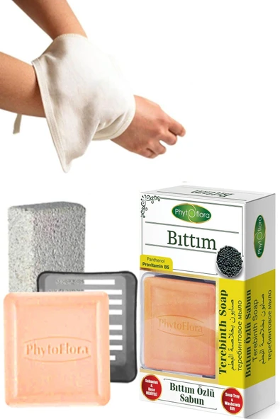 Phytoflora Bıttım Sabunu Ve Banyo Kesesi, Katı Sabunluk ürün görseli 1
