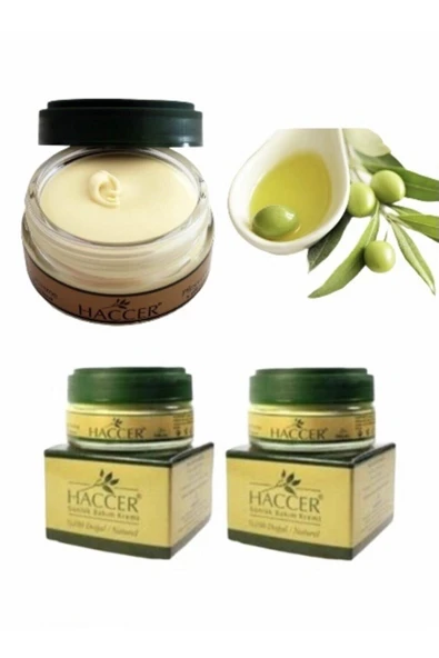 Haccer Doğal Zeytinyağlı Günlük Bakım Kremi 45 Ml X 2 Adet ürün görseli 1
