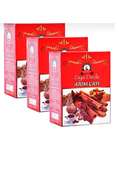 Ziyadede Ziya Dede Atom Çayı 3 paket ürün görseli 1