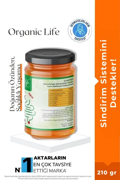 organic life Hemorix Paste Herbal MİX 420 GR ürün görseli 1