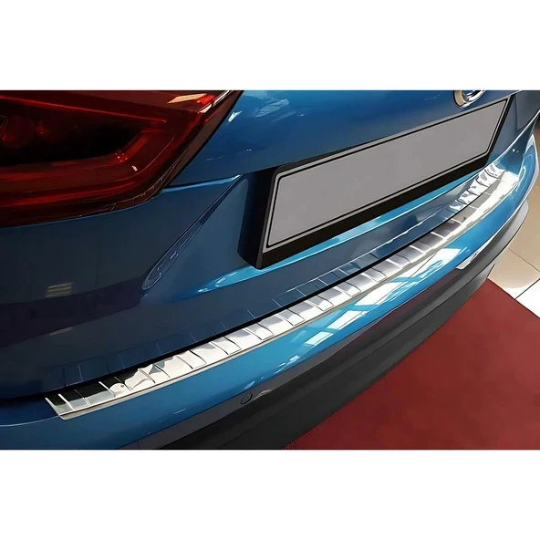 Opel Zafira Arka Tampon Eşiği - Krom Taşlı | 2005-2011 Arası ürün görseli 1