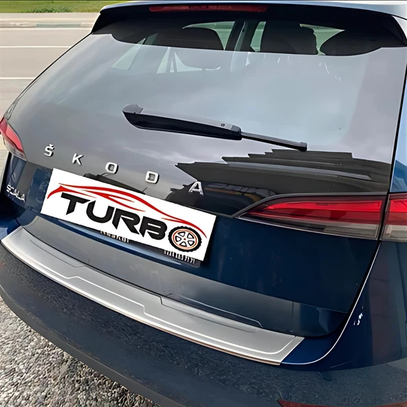 Audi Q7 Arka Tampon Eşiği - Krom Taşlı | 2006-2015 Arası ürün görseli 1