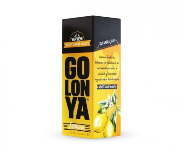 Golonya Limon Kolonyası 80 Derece 30 Ml ürün görseli 1