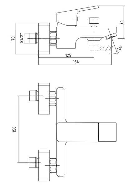 Eca Tiera Banyo Bataryası- Krom Beyaz 104802469 - Resim 2